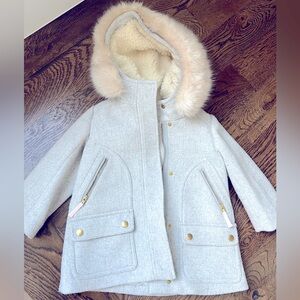 JCREW CUTS COAT NEW no tags , size 3-4  T